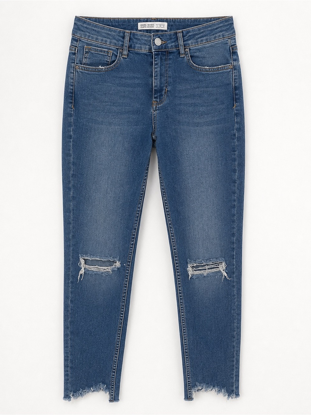 Zara Skinny Distressed Jeans